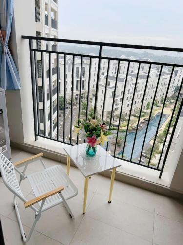 Balkón nebo terasa v ubytování Swanbay - Căn Hộ 1PN View Hồ Bơi