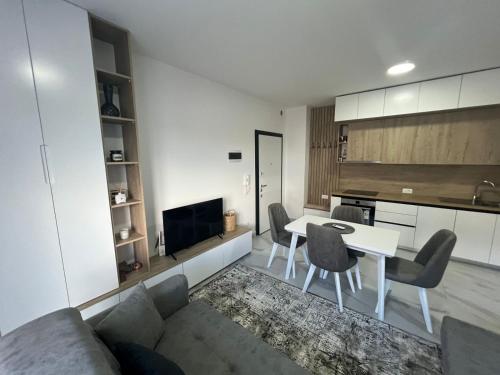 Una cocina o cocineta en Golem relax appartment