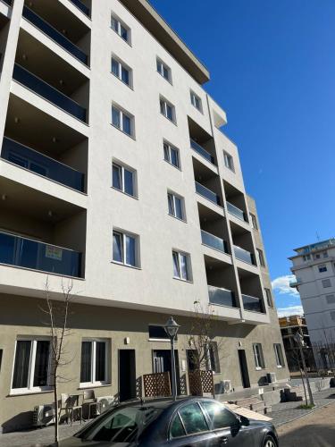 El edificio en el que está el departamento