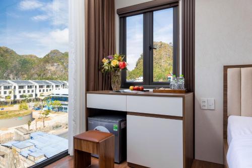 Балкон или терраса в Ecorest Villa Cat Ba Moutain View