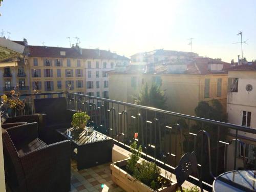 Cosy 70m terrasses- Clim - Nice centre Libération