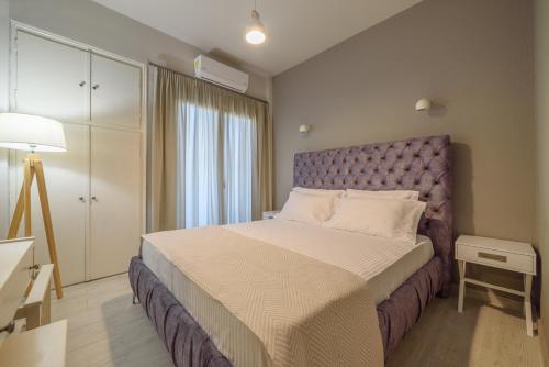 Archontiko Seaside Hotelにあるベッド