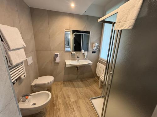 Koupelna v ubytování Bis Hotel Varese