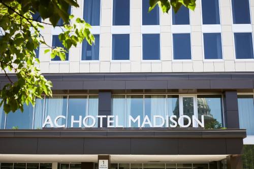 a building with theania hotel madison at AC Hotel by Marriott Madison Downtown in Madison