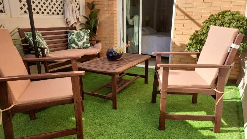 Suite privada con terraza chill out