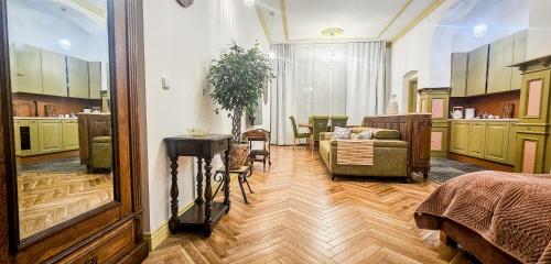 Kuchyň nebo kuchyňský kout v ubytování Butik Apartamenty Old Town Toruń - Parking, Zależnie od dostępności