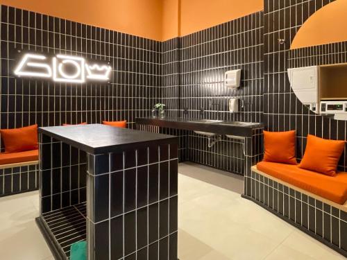 O zonă de relaxare la Charmoso Studio no Today Pinheiros – Melhor Localização