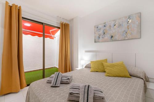 Postel nebo postele na pokoji v ubytování Apartamento El Tute