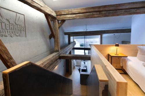 Кухня или мини-кухня в Adlerhaus, Loft Gerberkreuz -410-
