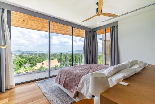Postel nebo postele na pokoji v ubytování La Vista by Villacarte