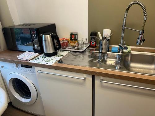 Comfortable accommodation Goca 1にあるキッチンまたは簡易キッチン
