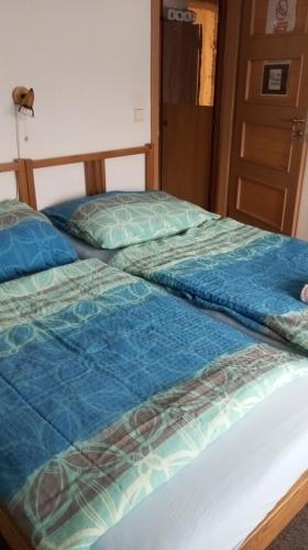 Cama o camas de una habitación en Ubytování Lumik