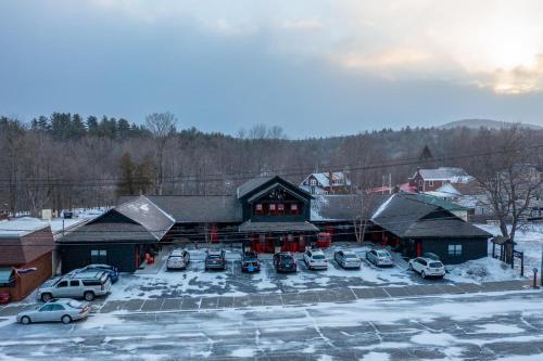 The Alpine Lodge v zimě