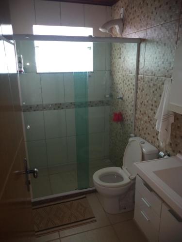 Ένα μπάνιο στο Casa aconchego da serra