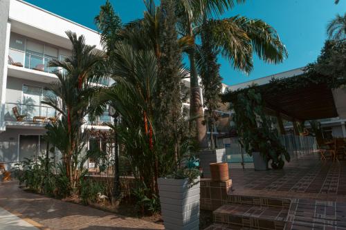 Zahrada ubytování Hotel El Aeropuerto