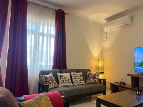 Zona de estar de Nayuha Buildings Apt B2
