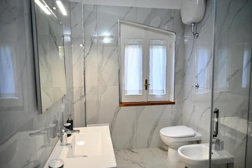 Koupelna v ubytování B&B MareLuna