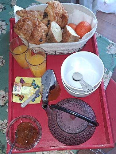 Jídlo v bed and breakfast nebo okolí