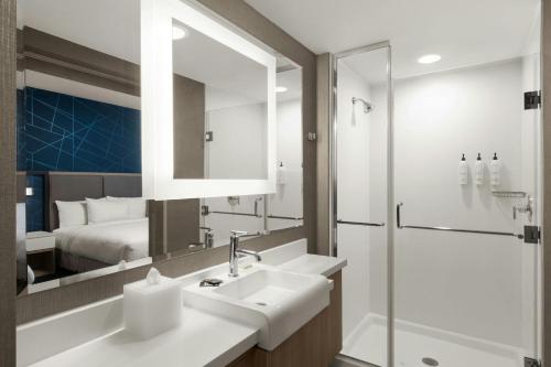 Koupelna v ubytování SpringHill Suites by Marriott Kanab