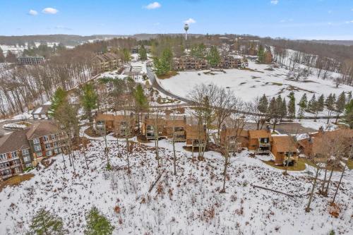 New, condo stunning Lake View v zimě