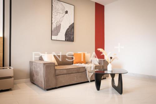Χώρος καθιστικού στο Sutera Bay by Pinstay Plus