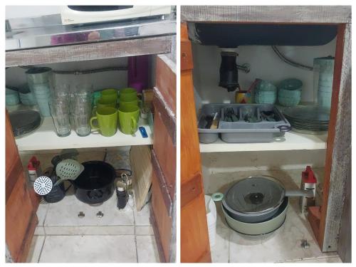 Køkken eller tekøkken på Complejo Arenas