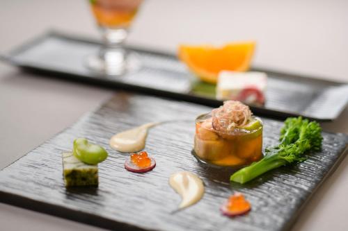 Makanan di atau berdekatan ryokan