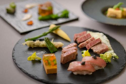 Makanan di atau berdekatan ryokan