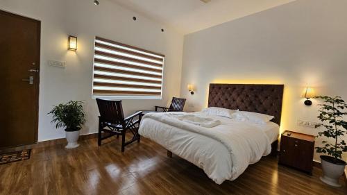 Ένα ή περισσότερα κρεβάτια σε δωμάτιο στο Cloudsea Homestay