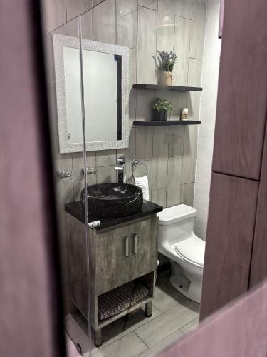 Bilik mandi di Casa familiar en Morelia