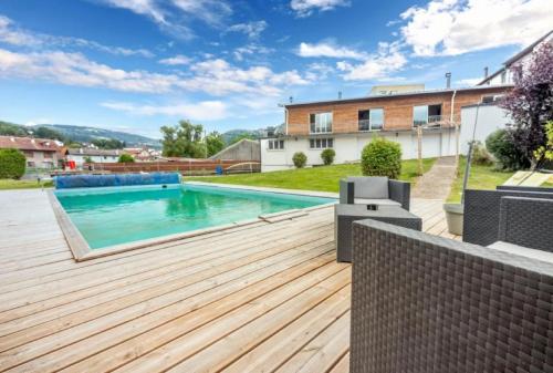 Maison famille et spa