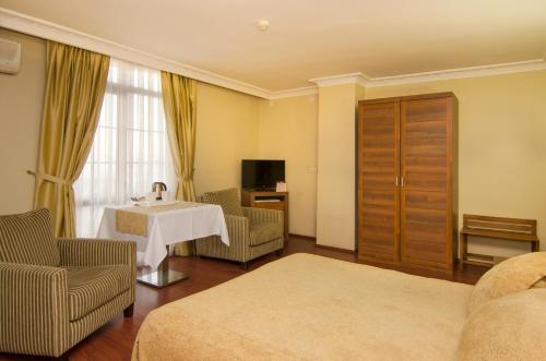 Televisyen dan/atau pusat hiburan di Grand Gebze Hotel