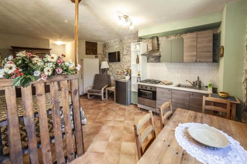 Agriturismo Summerにあるキッチンまたは簡易キッチン