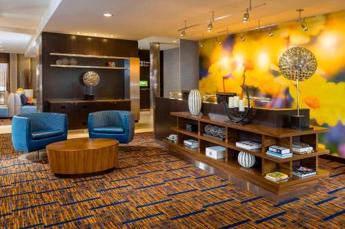 Zona de estar de Courtyard by Marriott Stafford Quantico