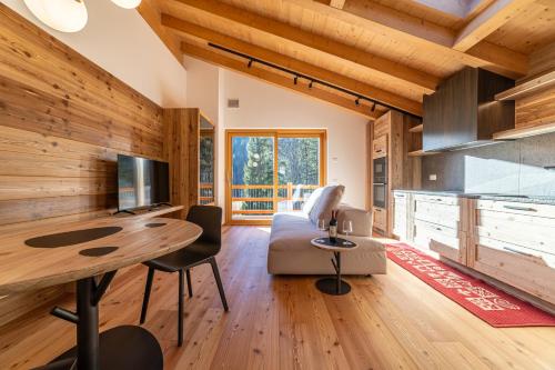 Χώρος καθιστικού στο The Dreaming Home Dolomiti
