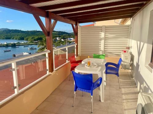 Balkón nebo terasa v ubytování La belle Martinique