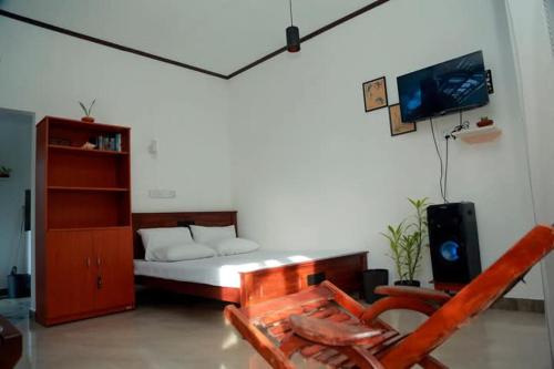 Μια τηλεόραση ή/και κέντρο ψυχαγωγίας στο Ruwi Home Stay