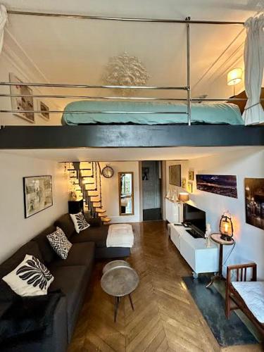 Photo de la galerie de l'établissement Charme parisien coeur de Paris, à Paris