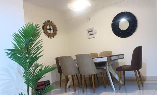 พื้นที่นั่งเล่นของ Chic appartement