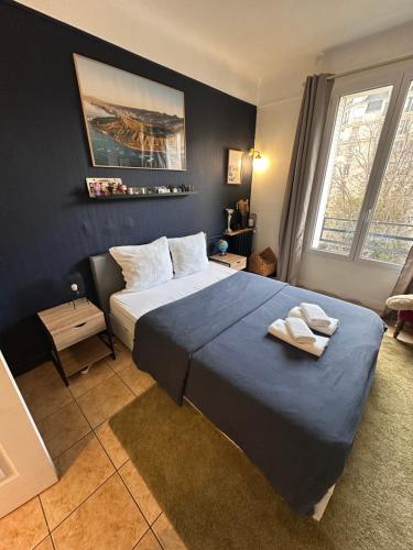 Appartement avec balcon, 5 min du Métro 1-6, Nation, Disneyland, Zoo, Bois de Vincennes