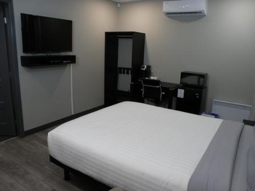 Μια τηλεόραση ή/και κέντρο ψυχαγωγίας στο Motel Hotelia