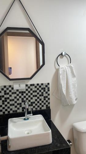 Ένα μπάνιο στο Flat - Eco Miragem Centro de Porto de Galinhas