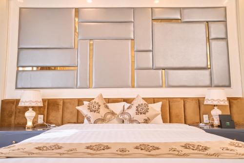 Katil atau katil-katil dalam bilik di Le Haute Hotel Hai Phong