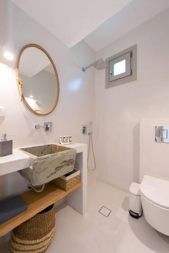 Koupelna v ubytování Miele Residences