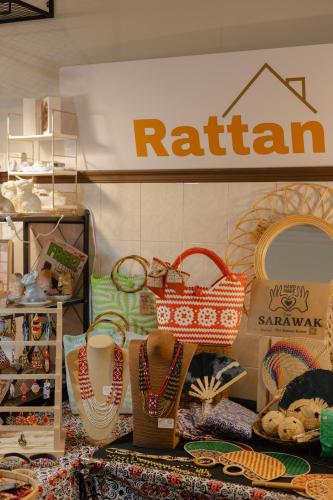 a store with baskets and other items on display at Armenian House by IIP in George Town