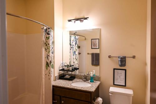 Koupelna v ubytování Cozy 1 Bedroom 1 Bathroom Near Mayo Clinic