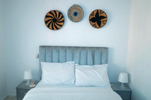 Ein Bett oder Betten in einem Zimmer der Unterkunft Perla House