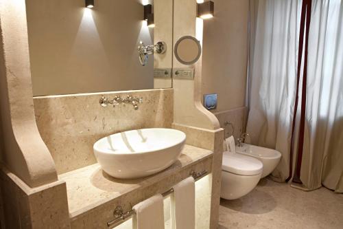 Koupelna v ubytování Palazzo Righini
