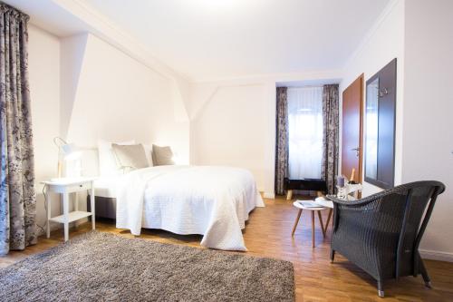 Postel nebo postele na pokoji v ubytování Hotel Strand26 an der Ostsee
