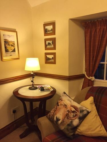 Χώρος καθιστικού στο The Bull Inn West Tanfield
